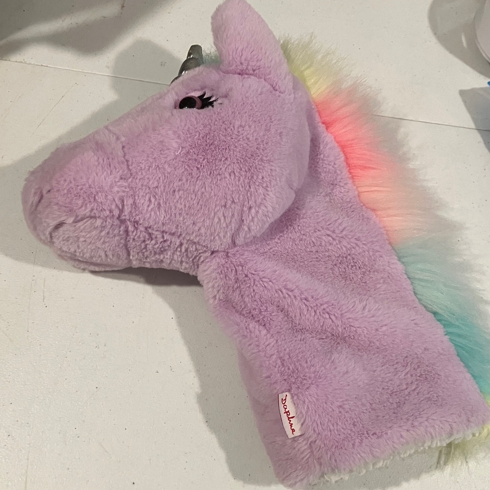 Plush Unicorn Golf Head cover